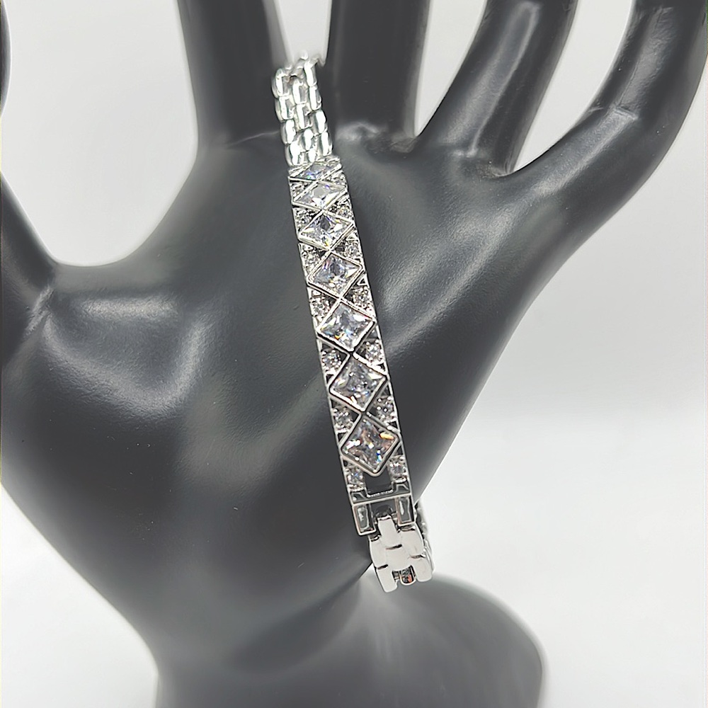 Cubic Zirconia silver Bracelet
